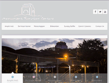 Tablet Screenshot of monumentrestaurant.co.za